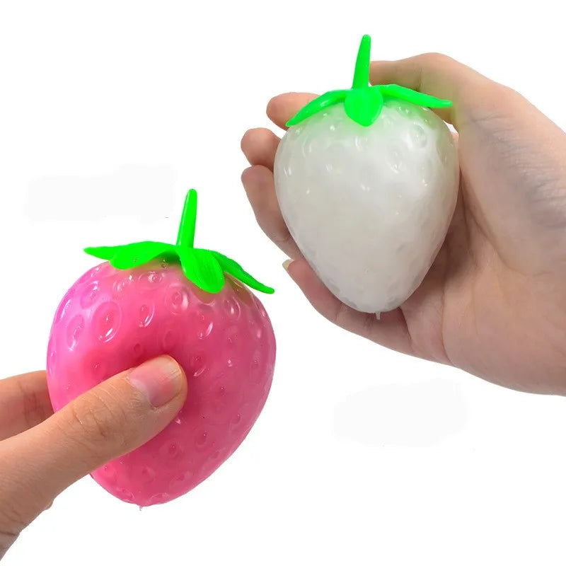 Strawberry Squishy fidget toy