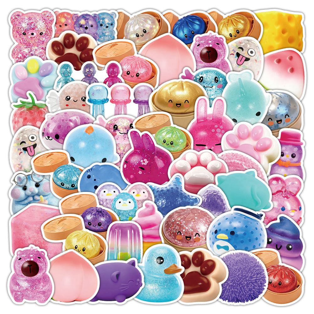 Squishy stickers