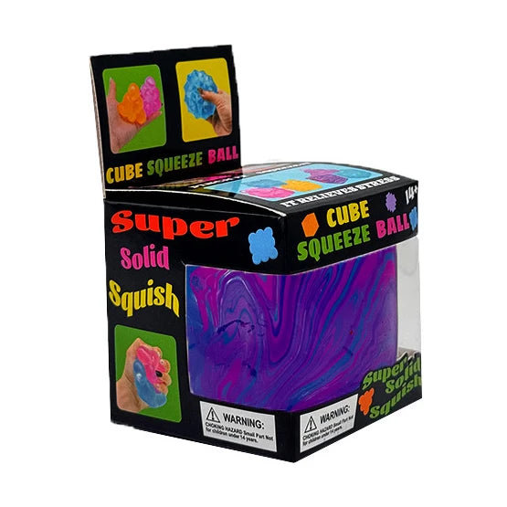 Purple Ice Cube Squishy