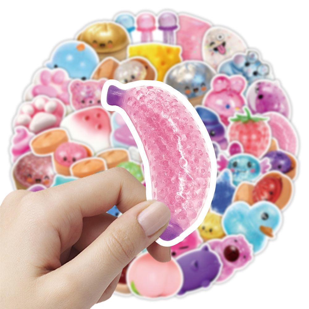 Squishy stickers